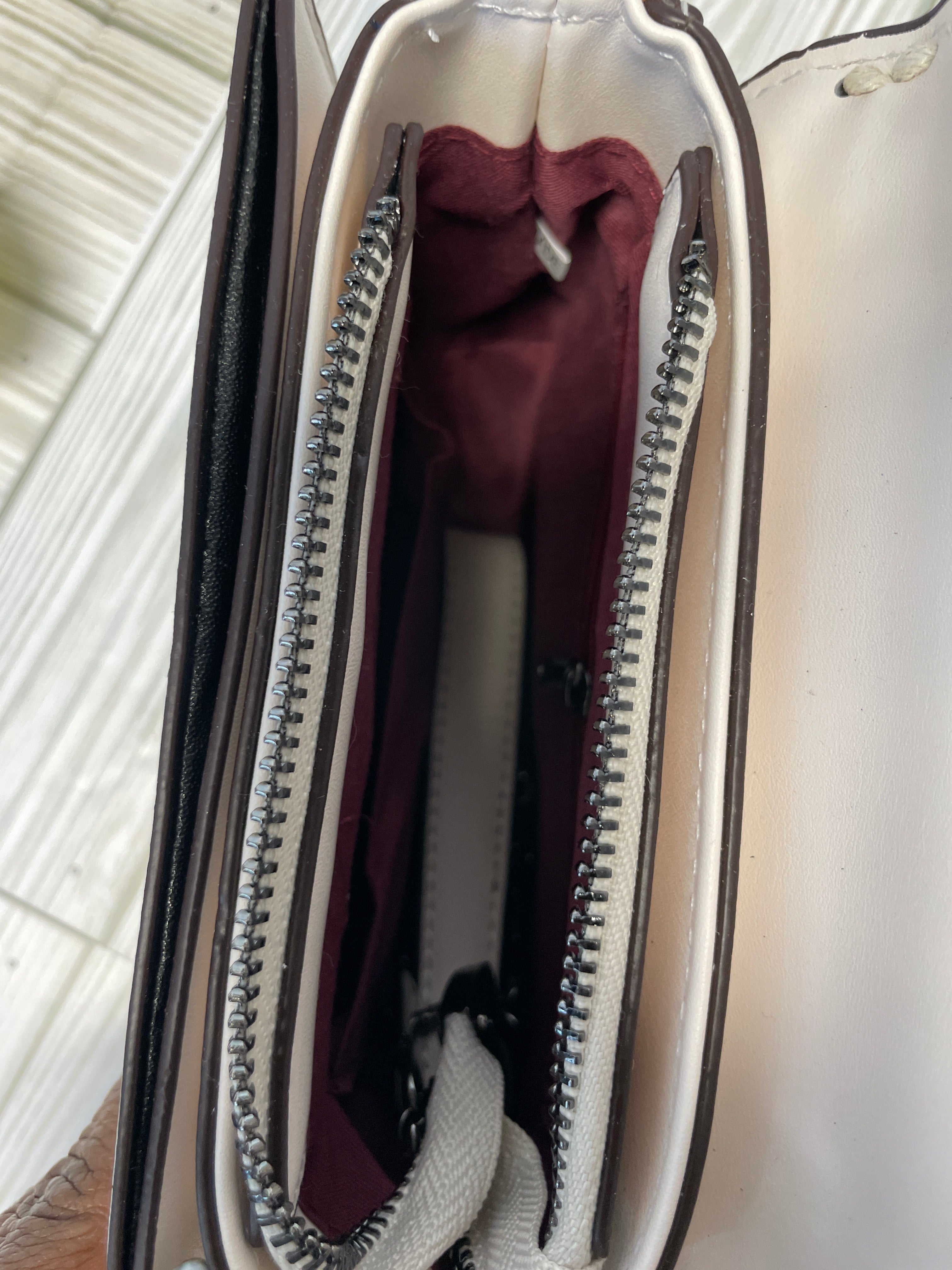 Buckle mini purse