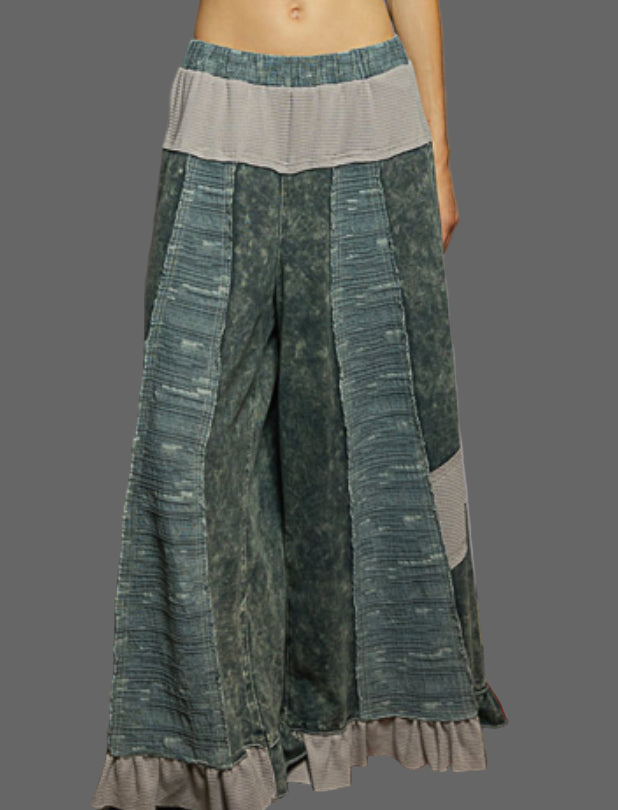 Mix textured two-piece