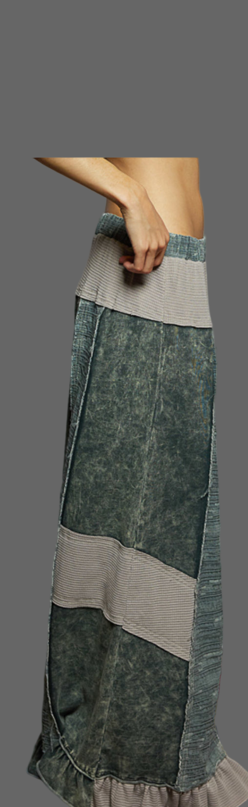 Mix textured two-piece