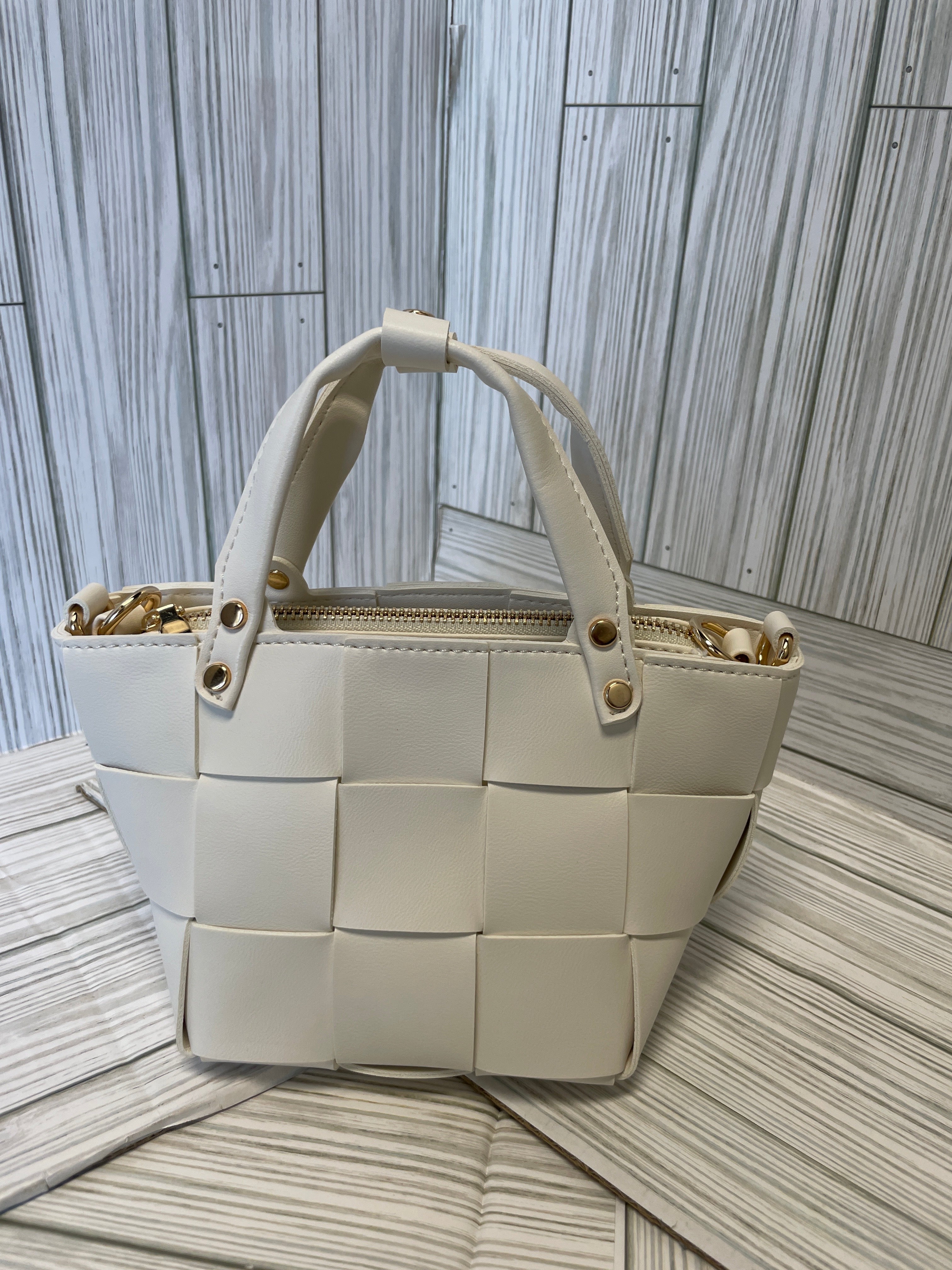 Waffle, mini tote