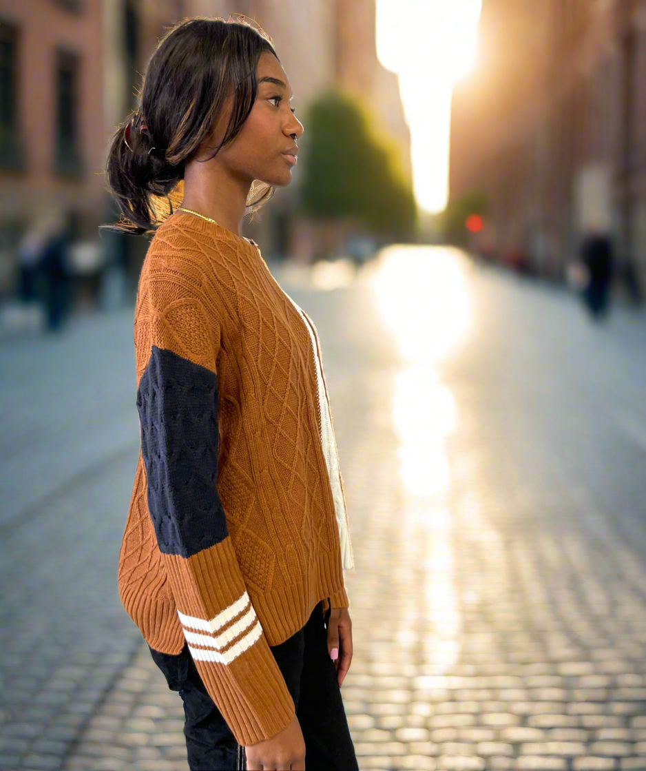 Color Block Sweater