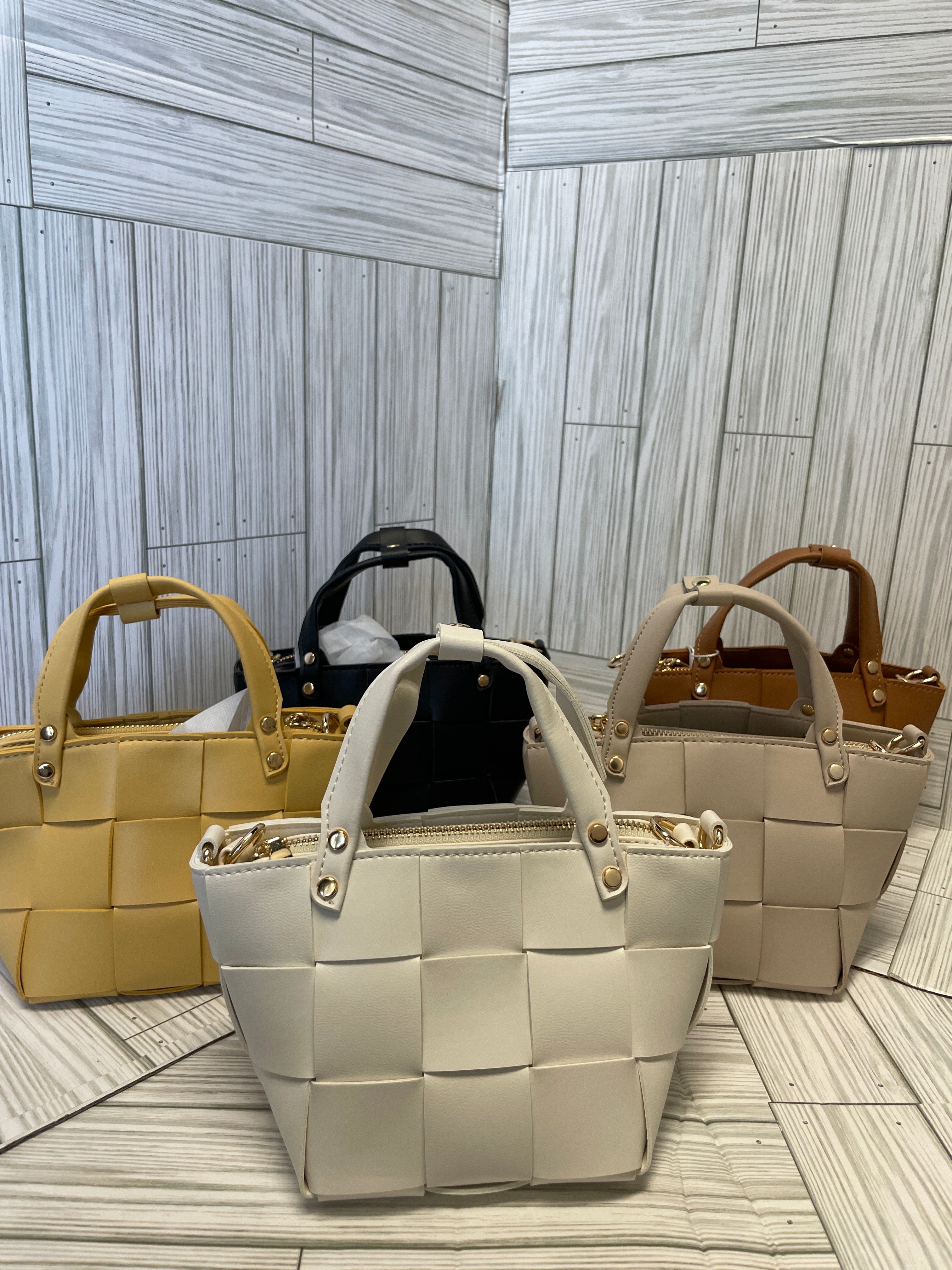 Waffle, mini tote