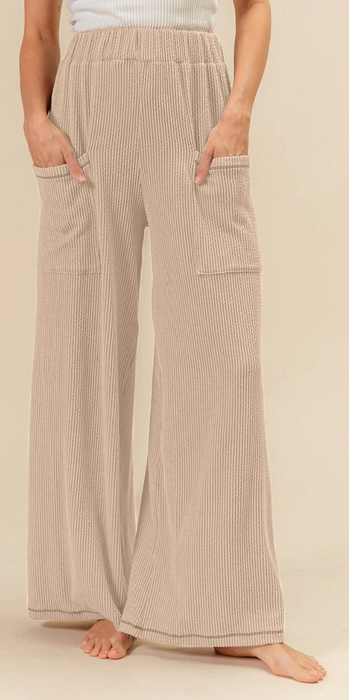 Two Piece Outer Stitch Ribbed