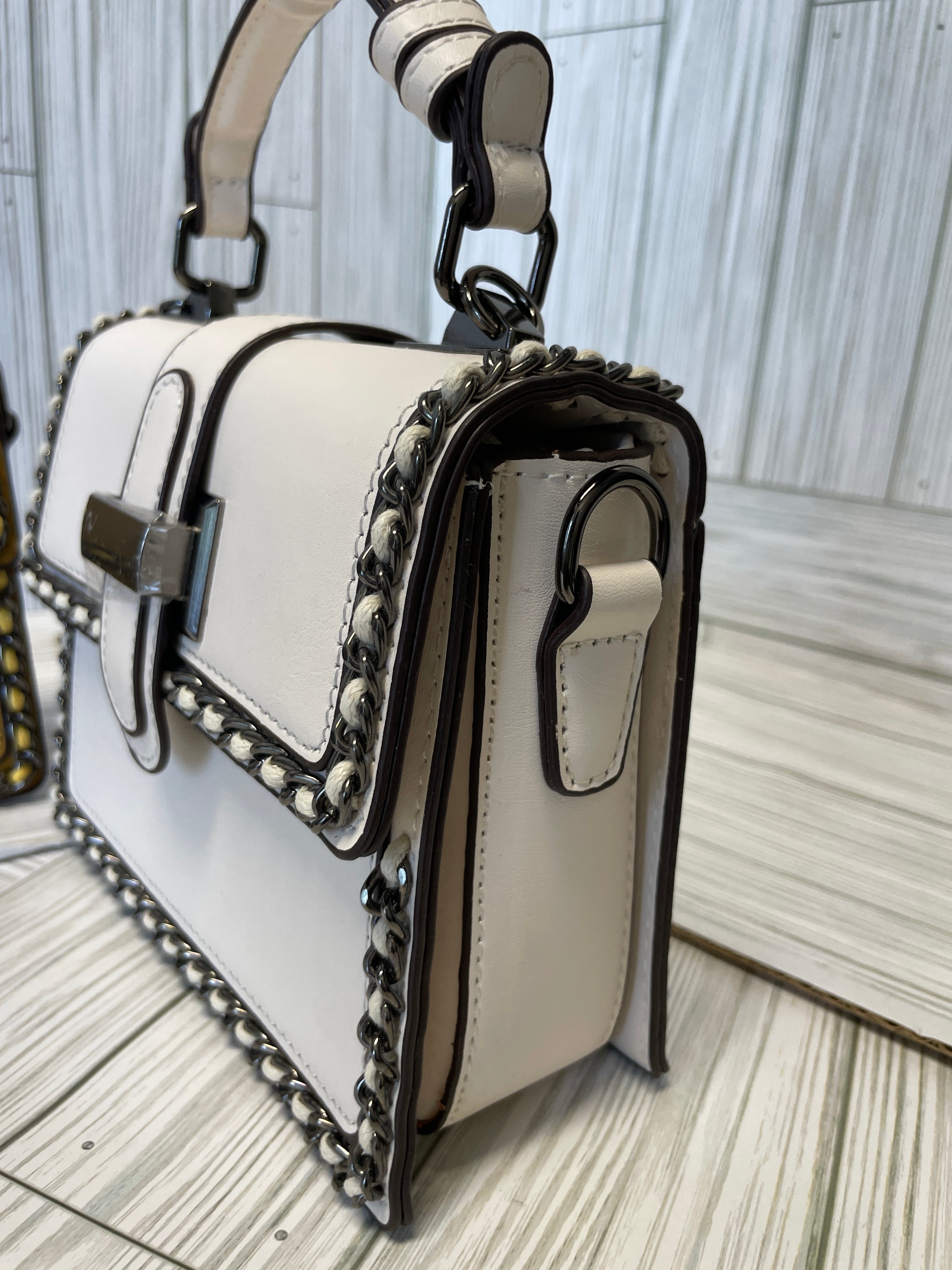 Buckle mini purse