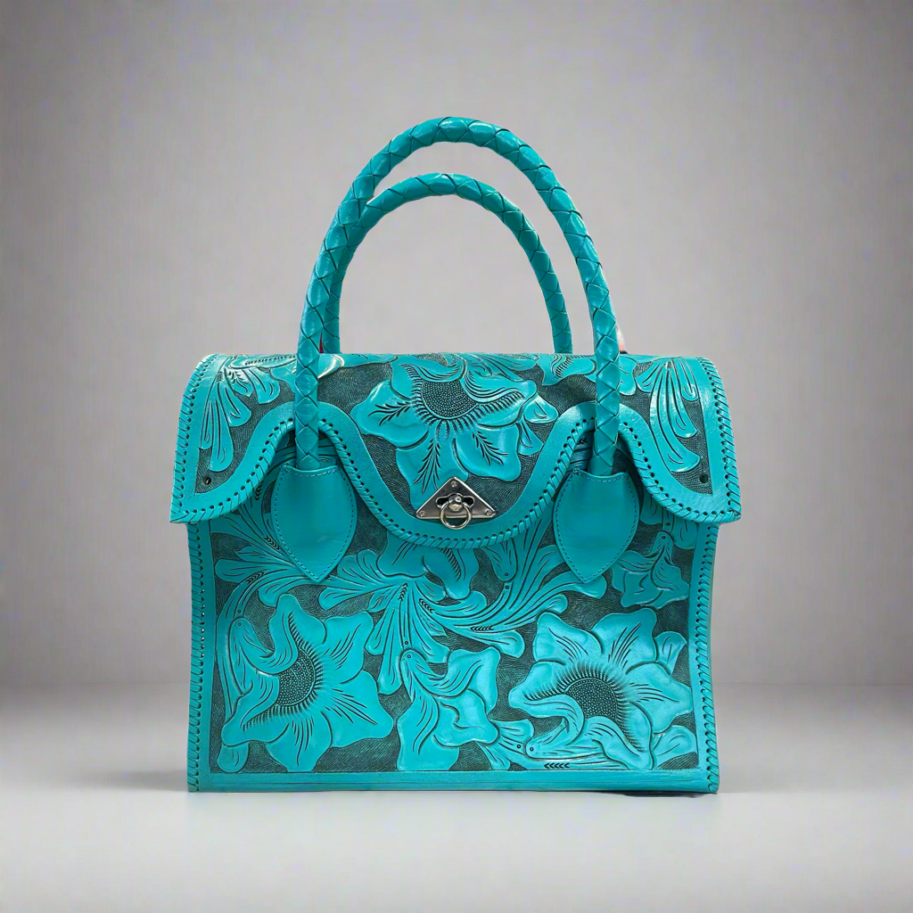 Blancarte Maleta Boton Oversized Purse