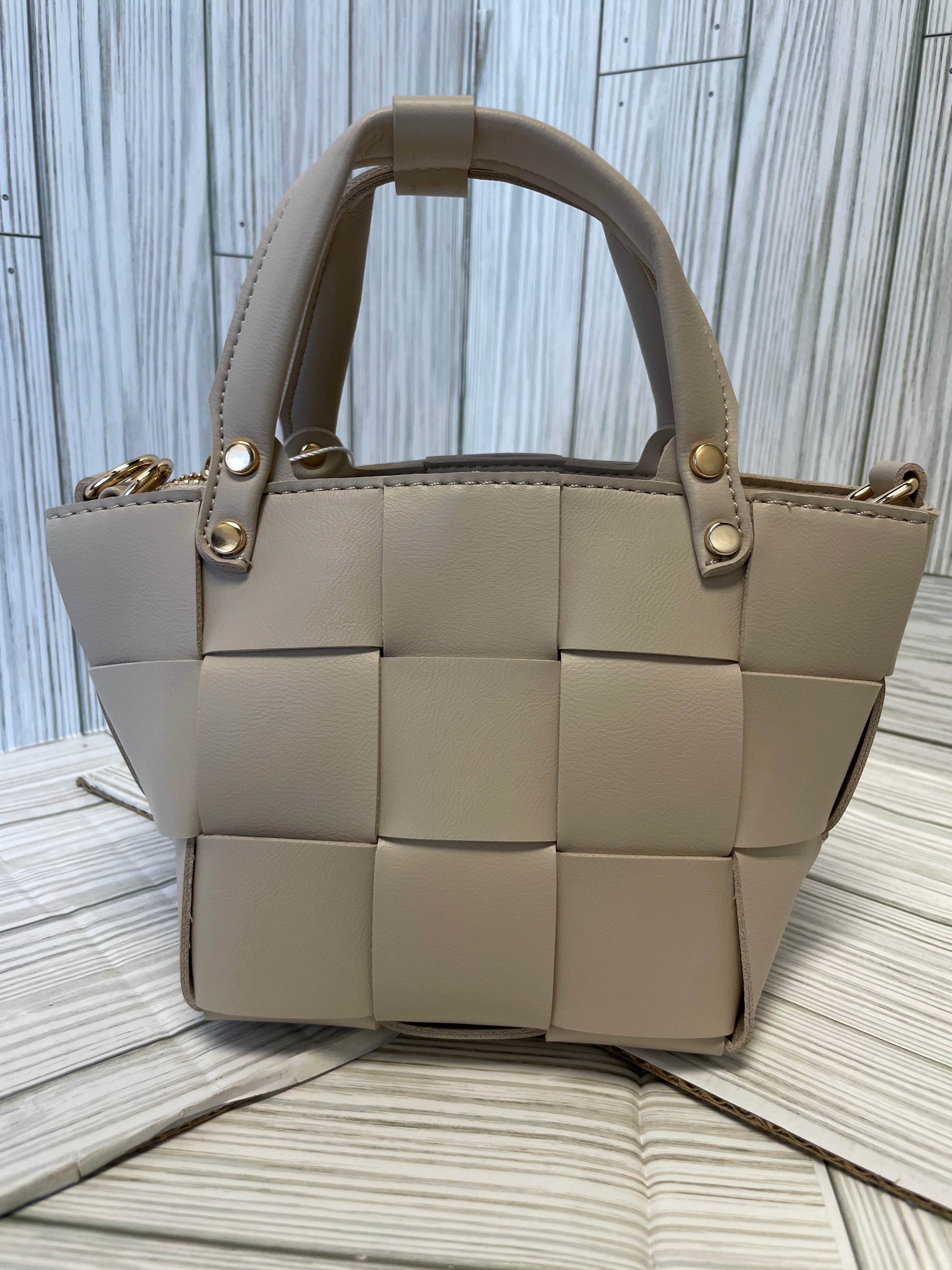 Waffle, mini tote