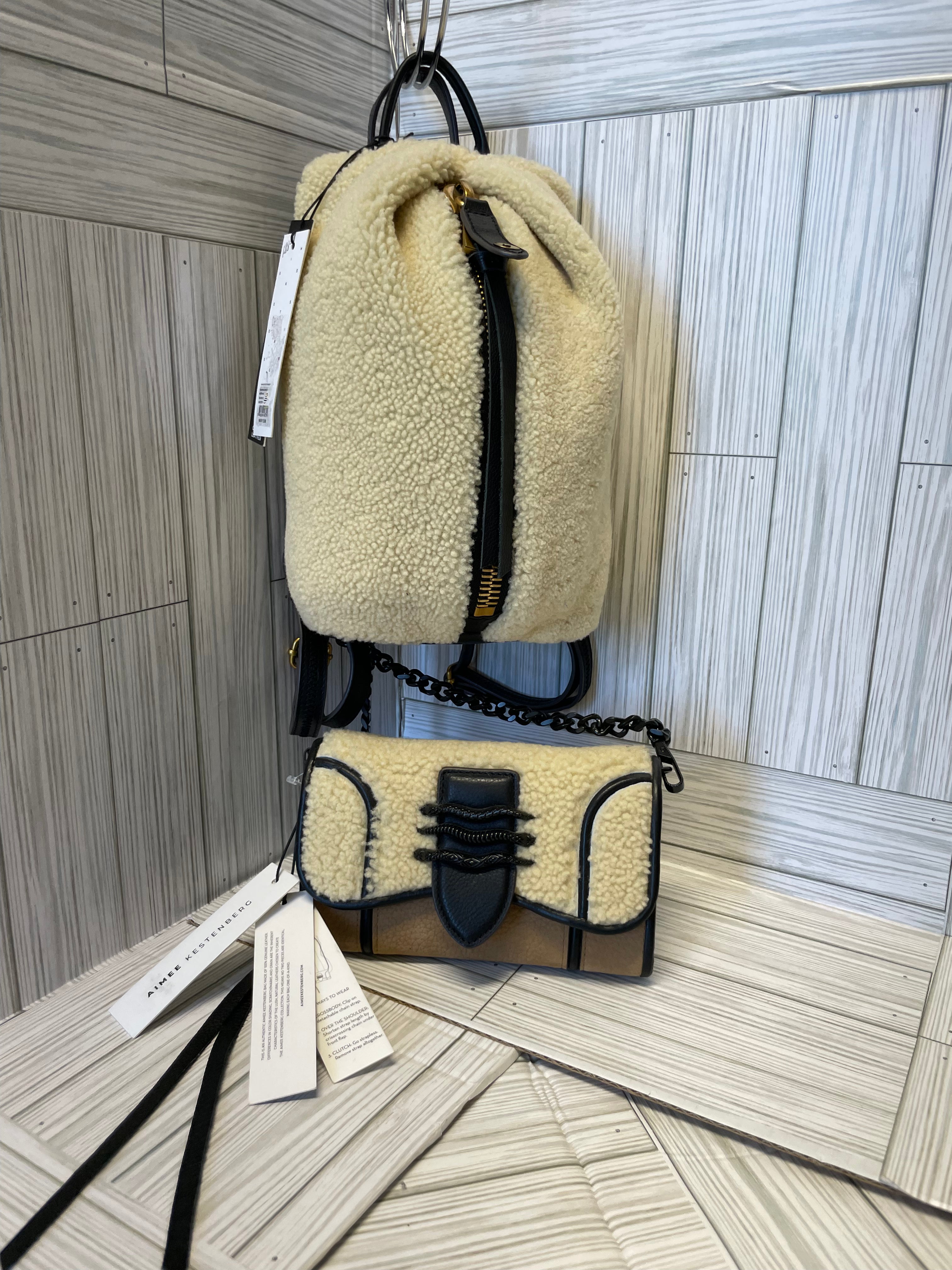 Aimee Kestenberg Tan Fur Bags