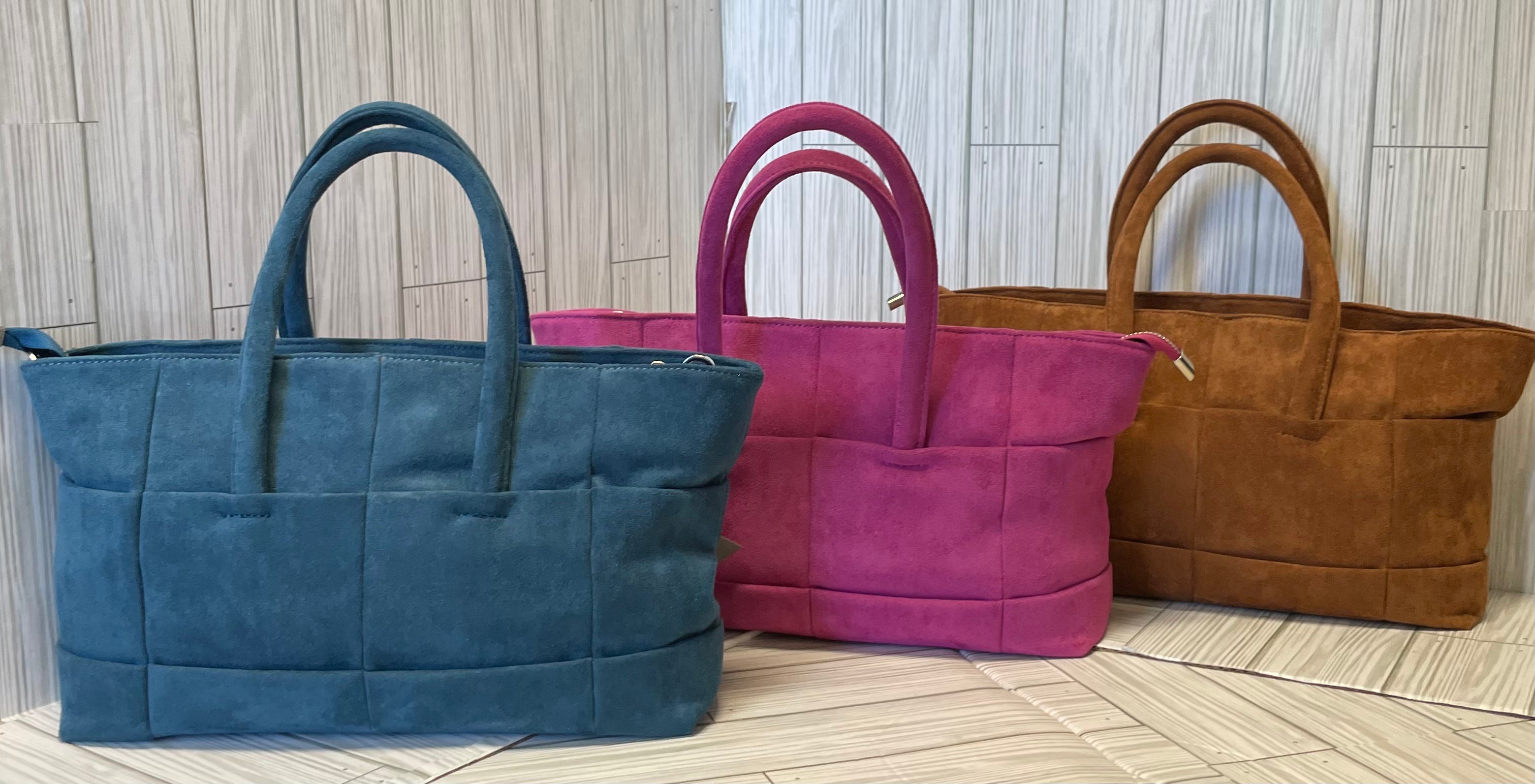 Triple 7 Global Faux Woven Purse
