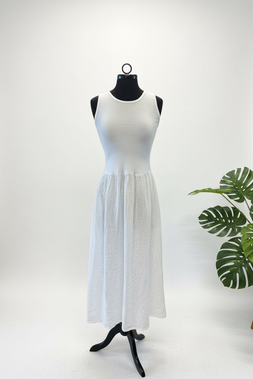 Grace Ribbed Tank Dress
