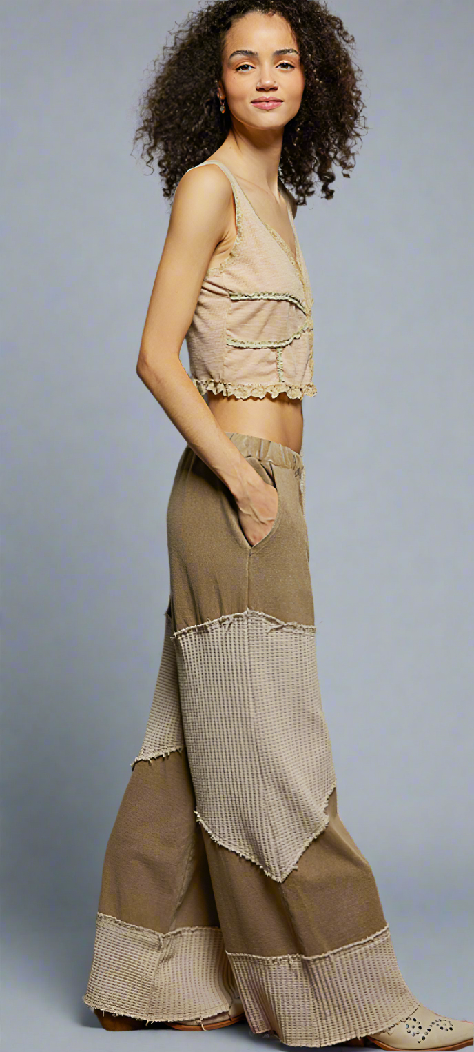 Cotton & Waffle Pants