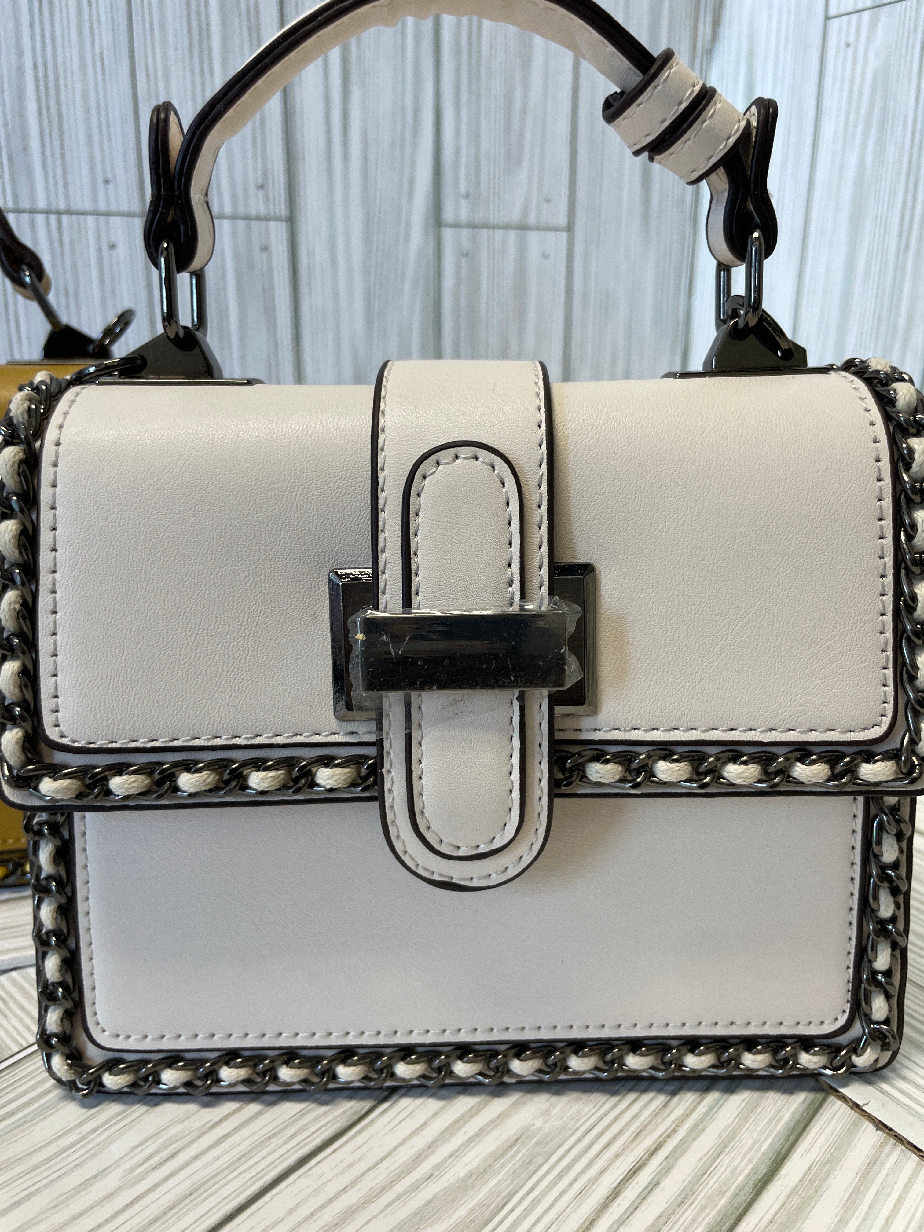 Buckle mini purse