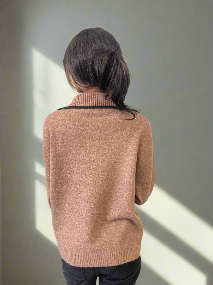 Sunday Quarter Zip Sweater