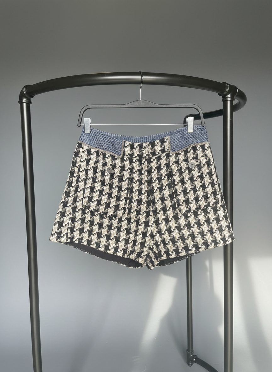 Tweed Shorts