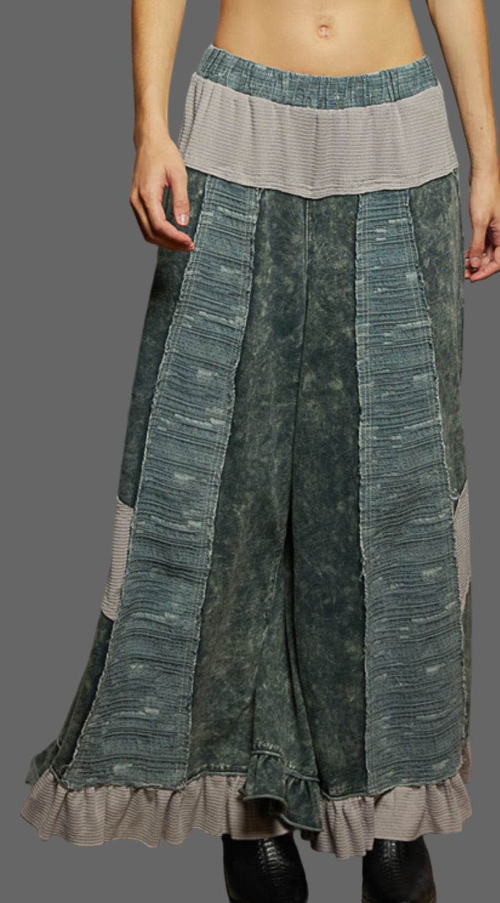 Mix textured two-piece