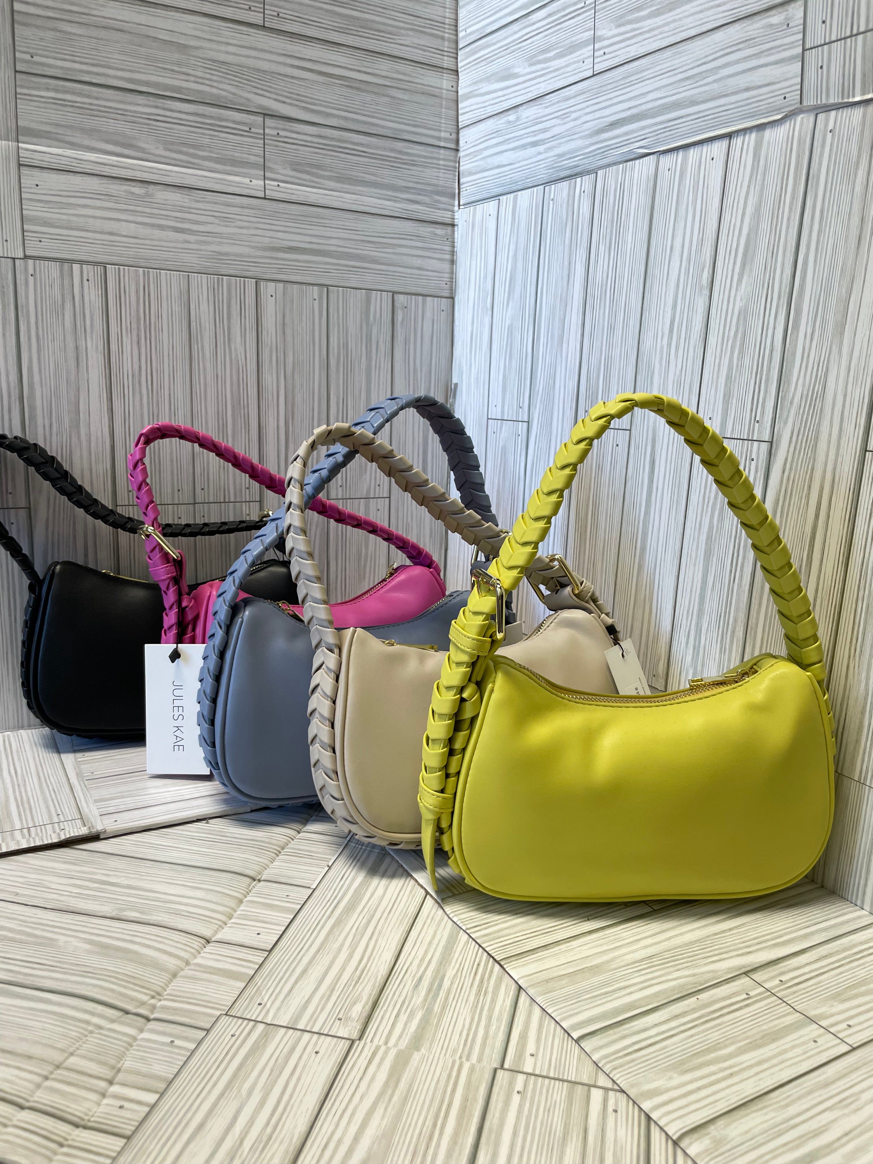 Small Braided Belted Purse